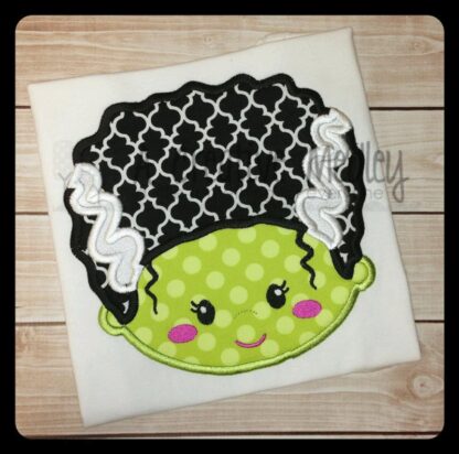 Frankie Frankenstein's Bride Applique
