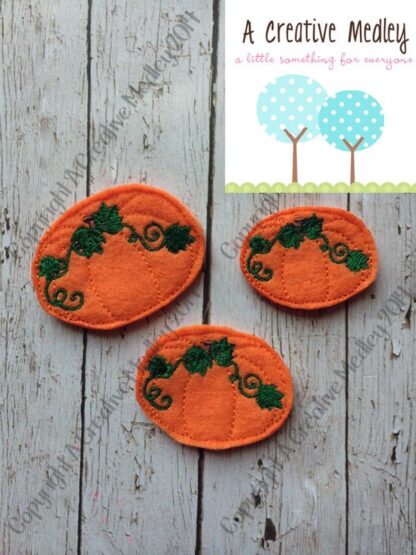 Pumpkin Vine Feltie
