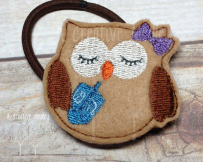 Hanukkah Owl feltie