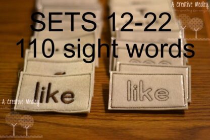 ITH Sight Words Sets 12-22