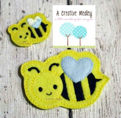 Jumbo Bumble Bee feltie