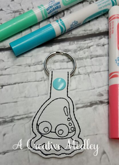 Doodle It Squid Keyfob