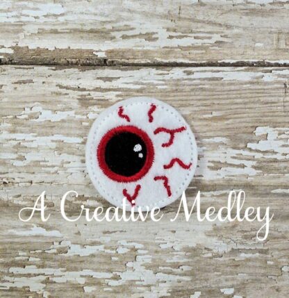 Eyeball feltie