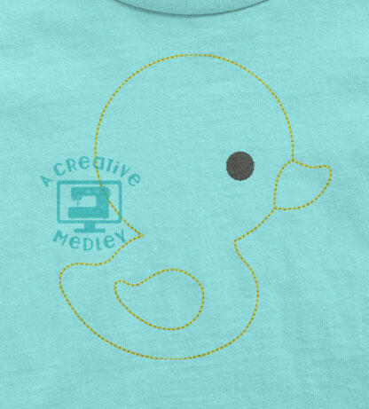 Redwork Duck