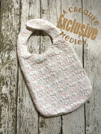 Leaves Bib - In the Hoop - for large hoops