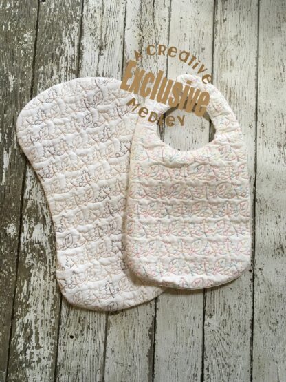 Leaves Bib - In the Hoop - for large hoops - Image 3