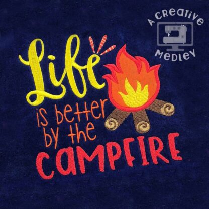 Life is better by the campfire