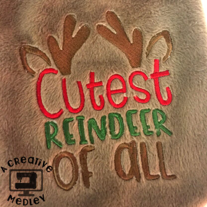 Cutest Reindeer of All