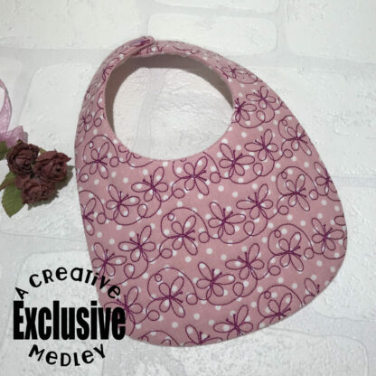 Butterfly Bib - In the Hoop - for large hoops