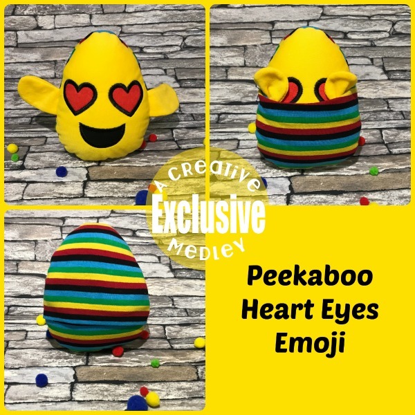 Peekaboo Heart Eyes Emoji