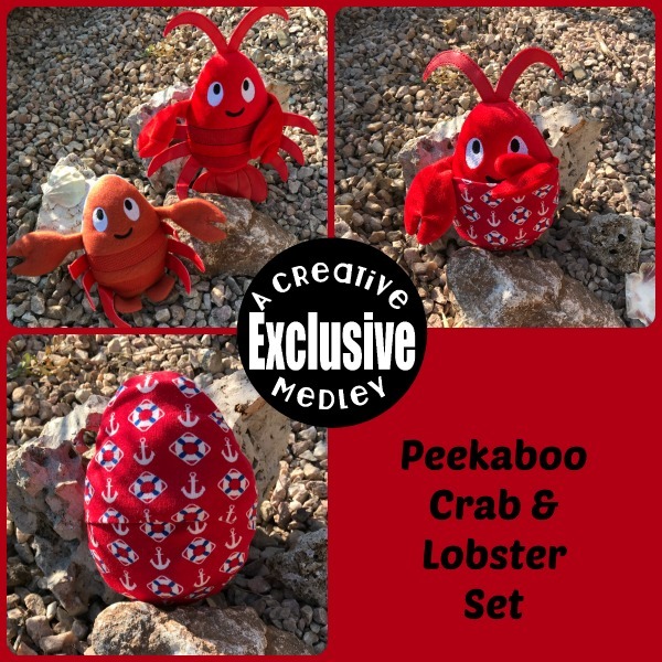 Peekaboo Lobster and Crab SET