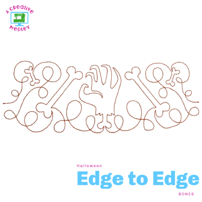 Edge to Edge Halloween - Bones