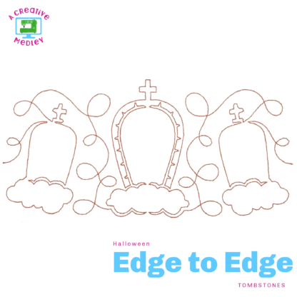 Edge to Edge Halloween - Tombstones