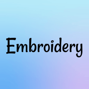 Embroidery